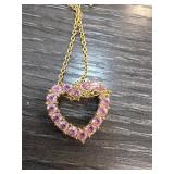 Joan Rivers Heart Pendant Necklace