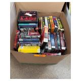 Box Lot of Various Books on CD