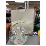Sorelle Glass Ornament with Angel and Snowflake De