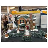 Department 56 Snow Village 2000 Holly Lane Gift Se