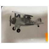 Department 56 Snow Village Yellow Airplane