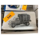 Snow Village Firewood Delivery Truck