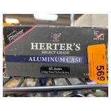 Herter's Select Grade 45 Auto Aluminum Case