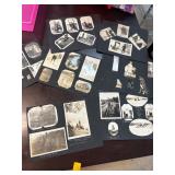 Vintage Photo Album with Early 1900s Snapshots