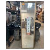 Gold-Tone Framed Wall Mirror With Mounting