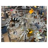 Heart-Shaped Metal Welcome Wall Decor