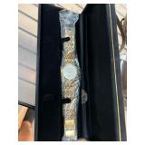 Marissima Quartz Watch with Gold-Tone Bracelet
