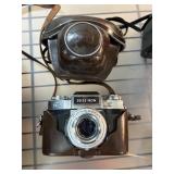 Zeiss Ikon Contaflex Camera with Leather Case