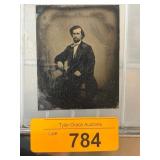 19th-Century Tintype Photograph of a Gentleman