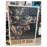 Tokyo 1964 Olympic Games Framed Poster