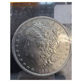 1884 Morgan Silver Dollar Coin