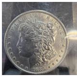 1885 Morgan Silver Dollar in BU Condition
