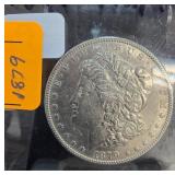 1879 Morgan Silver Dollar Coin