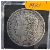 1921 Morgan Silver Dollar Coin