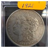 1921 Morgan Silver Dollar Coin