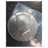 1964 D Kennedy Half Dollar Coin