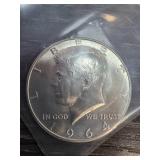 1964 D Kennedy Half Dollar Coin