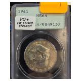 1961 Franklin Half Dollar MS64 in PCGS Holder