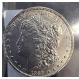 1889 Morgan Silver Dollar BU Condition
