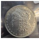 1880 Morgan Silver Dollar Coin