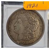 1921 Morgan Silver Dollar