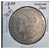 1899-S Morgan Silver Dollar in Holder