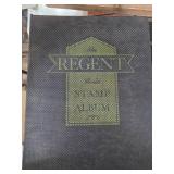 The Regent World Stamp Album with Contents