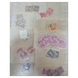 Vintage U.S. Postage Stamps
