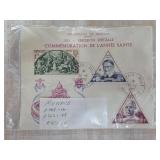 1951 Monaco Annï¿½e Sainte Commemorative Stamps
