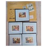 Niger Republic American History Stamps