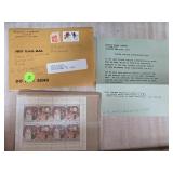 Cook Islands Postage Stamp Set With Documents