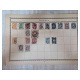 Worldwide Stamps in Album