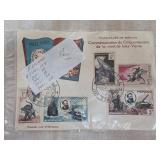 Monaco Commemorative Jules Verne Stamp Set