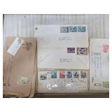Vintage Envelopes with Postal Stamps