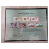 United Nations Postal Union Stamp Sheet