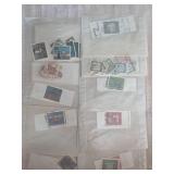 European Postage Stamps in Envelopes