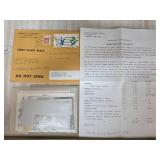 Envelope with Stamps and Correspondence Documents