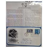1979 First Day Cover Signed by Ted Kennedy