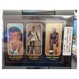 1971 Topps Sticker Card Featuring NBA Players