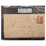 1896 Cover With 2-Cent Washington Stamp