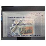 1972 National Parks Centennial Stamp Set