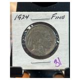 1924 Buffalo Nickel in Fine Condition