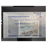 1972 United States Mini Block of 4 Stamps