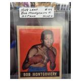1948 Leaf Bob Montgomery Boxing Card #44