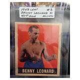 1948 Leaf Benny Leonard Boxing Card #3
