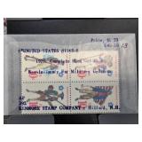 United States 1975 Revolutionary War Stamps