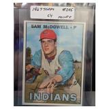 1967 Topps #295 Sam McDowell Baseball Card
