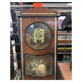 Wall Clock with Exposed Mechanism and Face