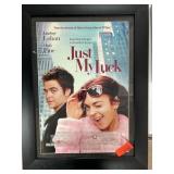 Framed 'Just My Luck' Movie Poster
