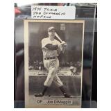 1975 TCMA Joe DiMaggio All Time Yankees Card